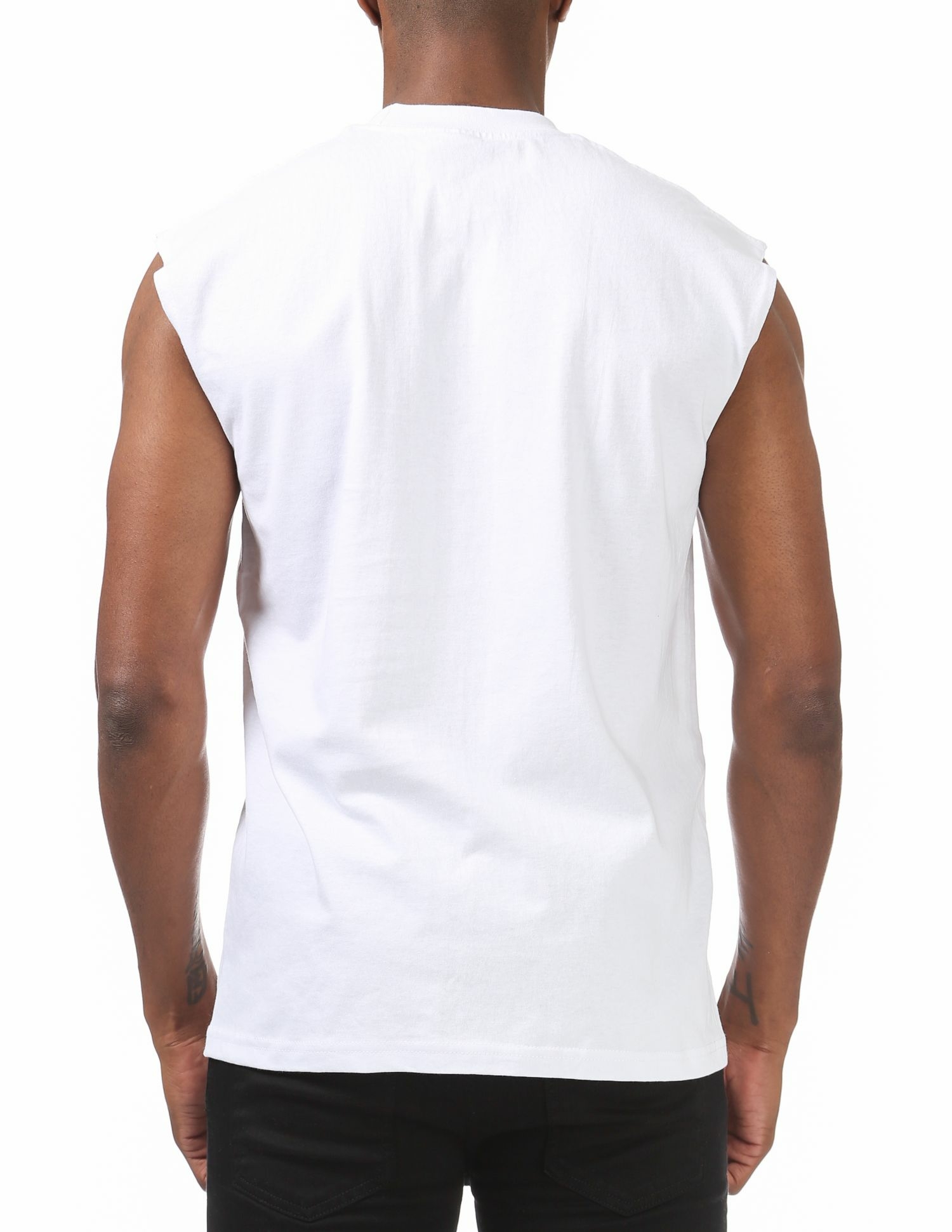Pro Club Men's Comfort Cotton Sleeveless Muscle T-Shirt