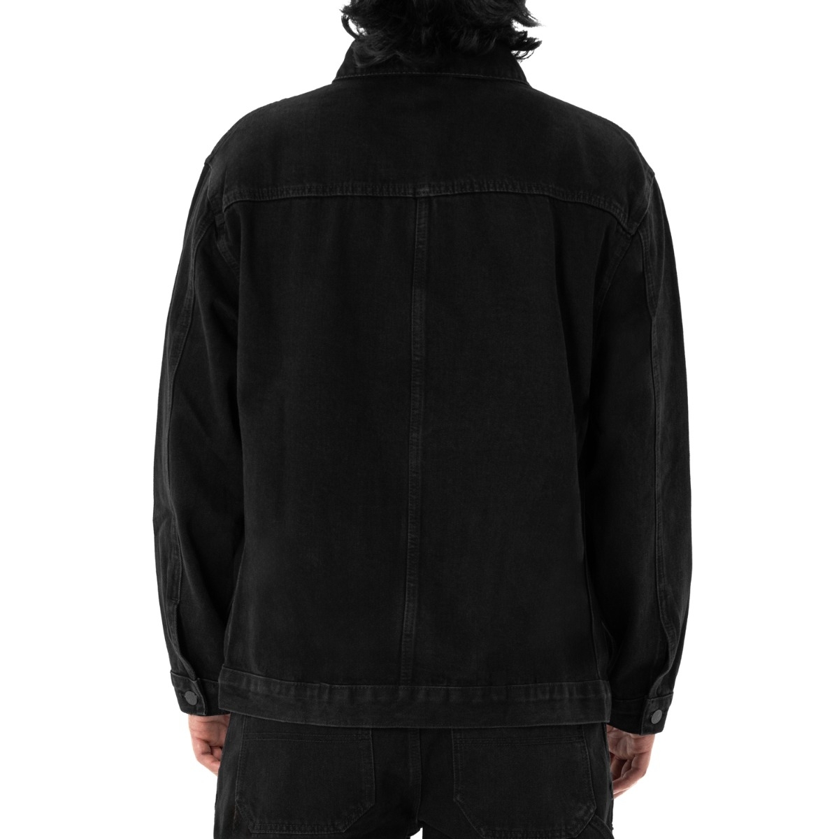 Pro Club Men's Heavyweight Twill Trucker Jacket