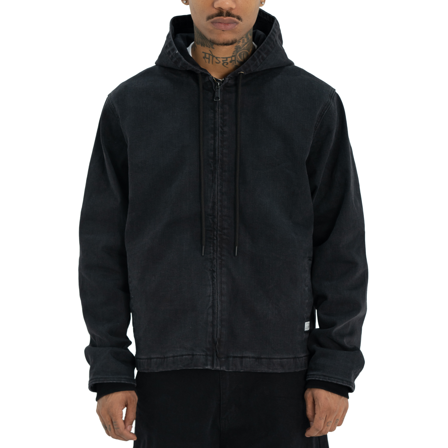 Pro Club Men's Heavyweight Denim Zip-Up Jacket