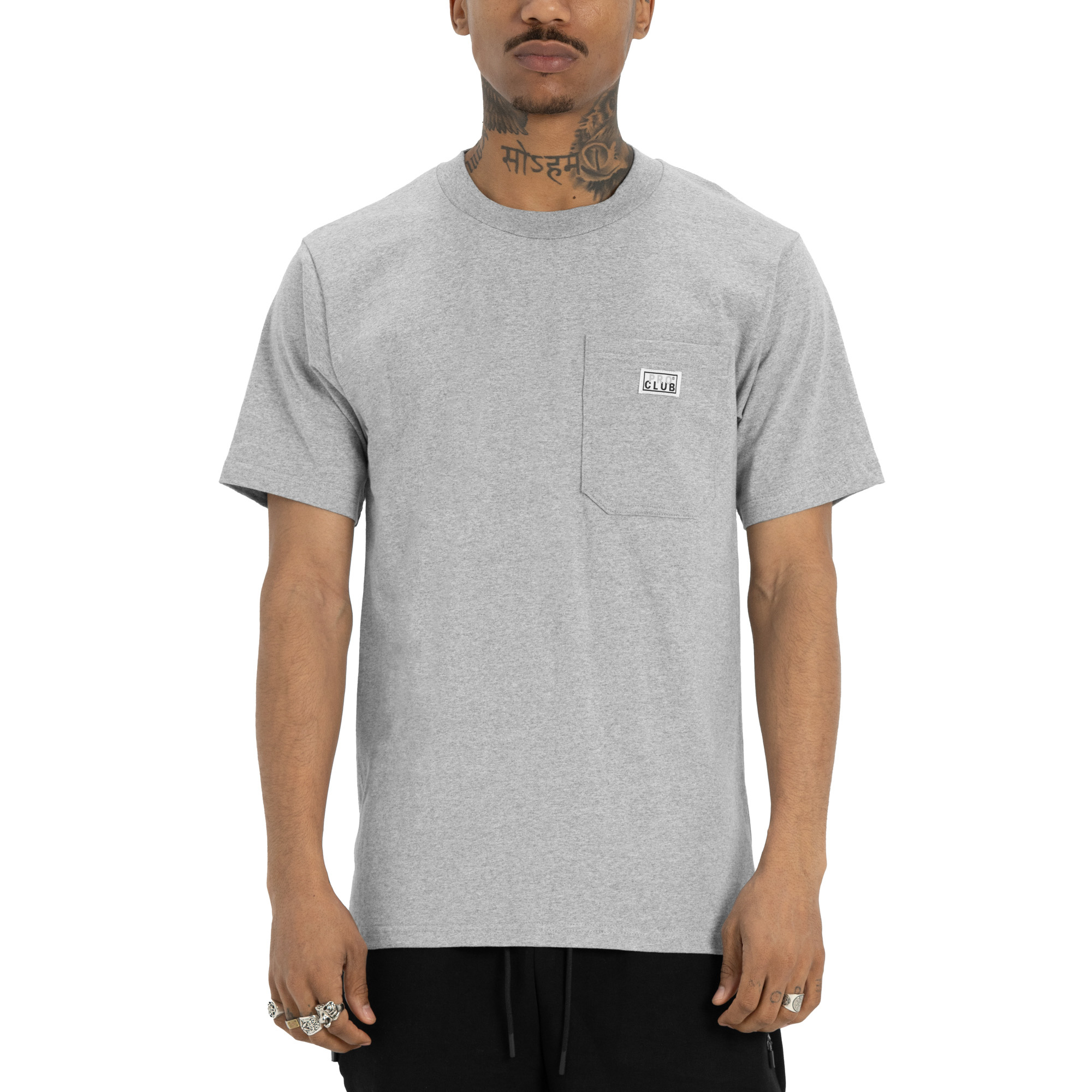 Pro Club Men's Heavyweight Pocket Tee