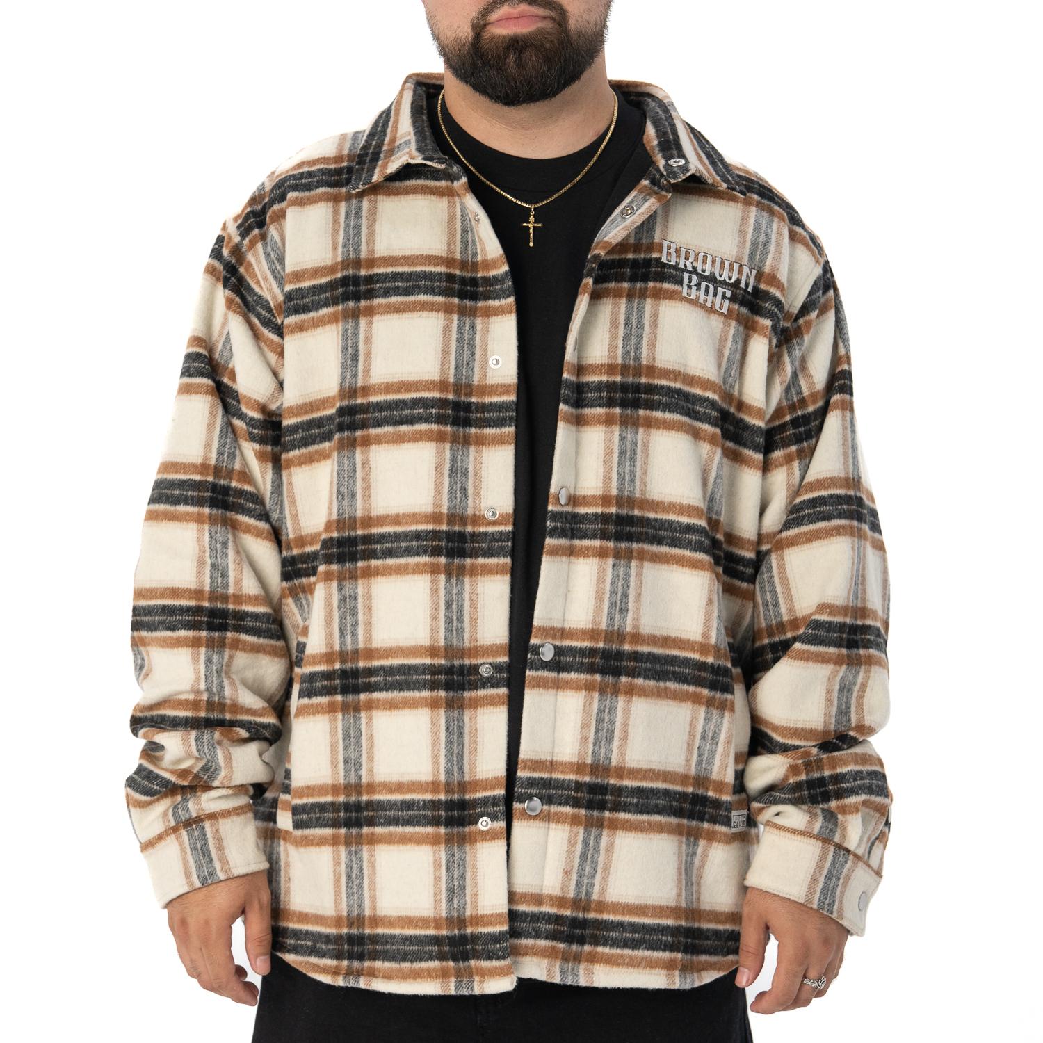 Pro Club x Brown Bag Flannel Shirt Jacket