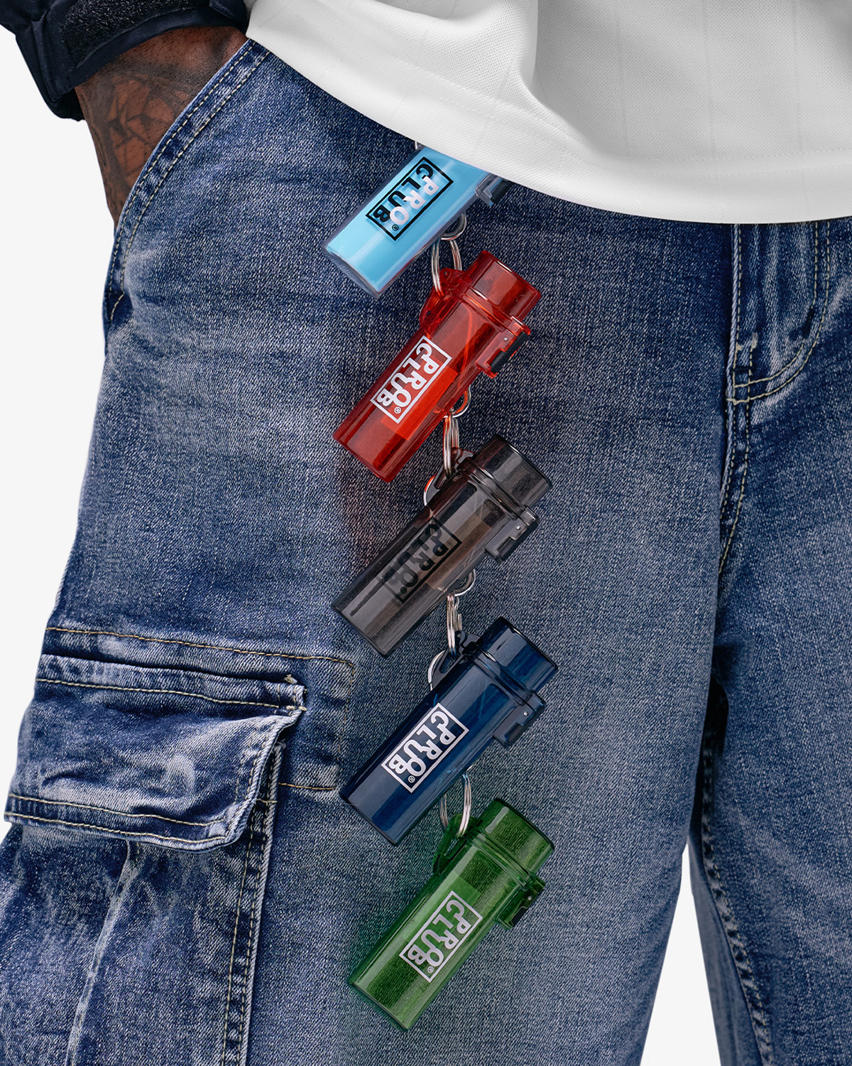 Pro Club Lighter Case Keychain