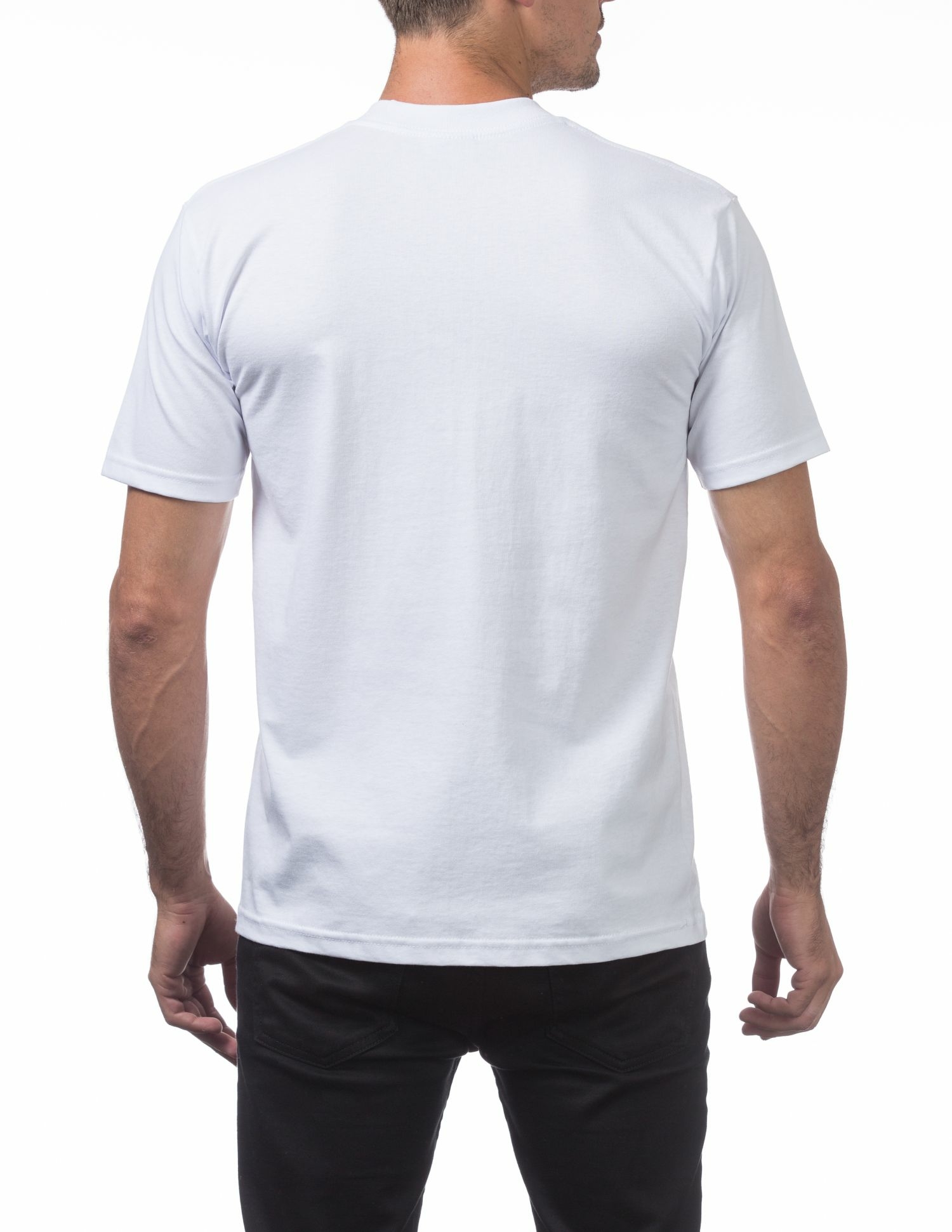 Pro Club Men's Heavyweight Cotton Short Sleeve Pocket T-Shirt