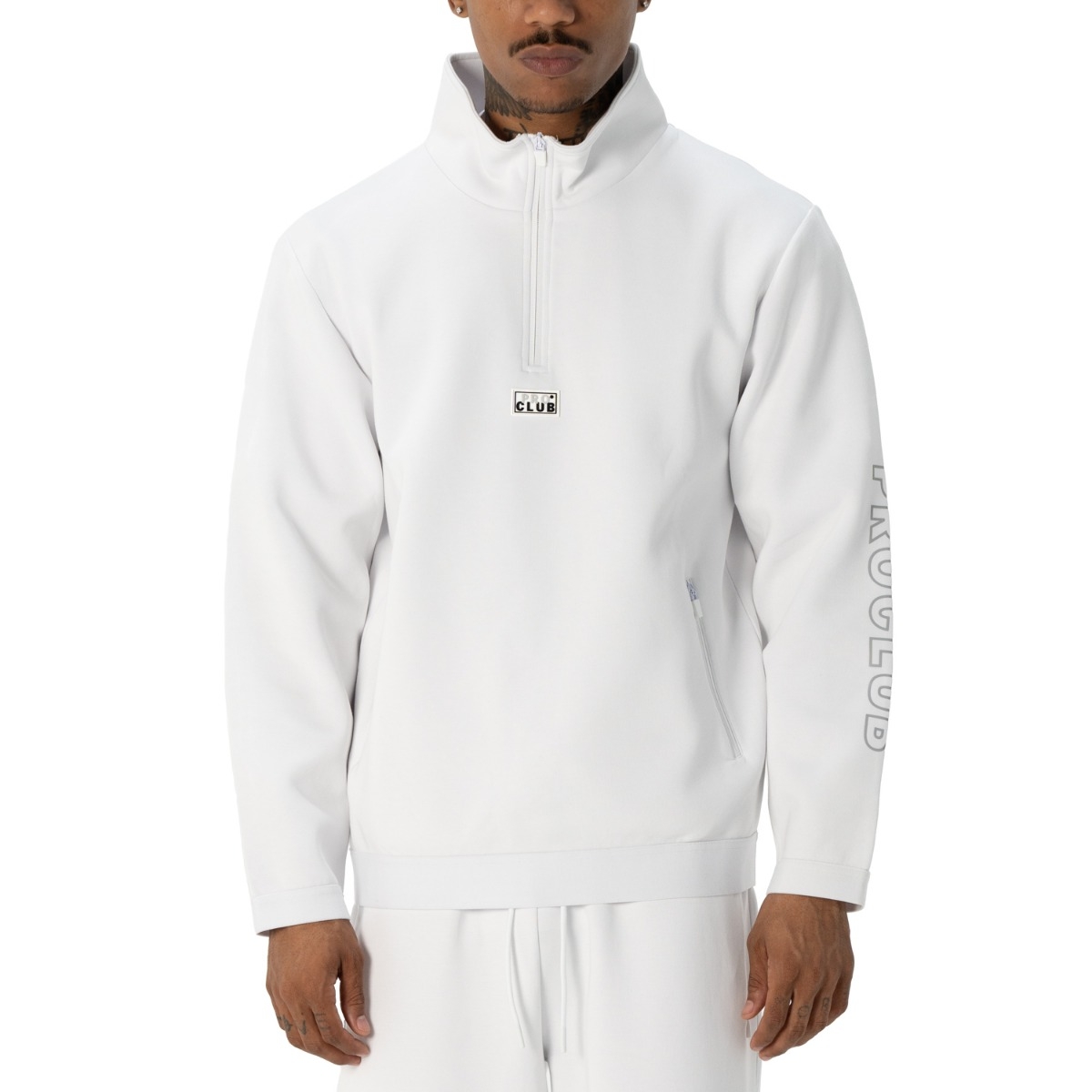 Pro Club Men's Performance Half Zip Jacket