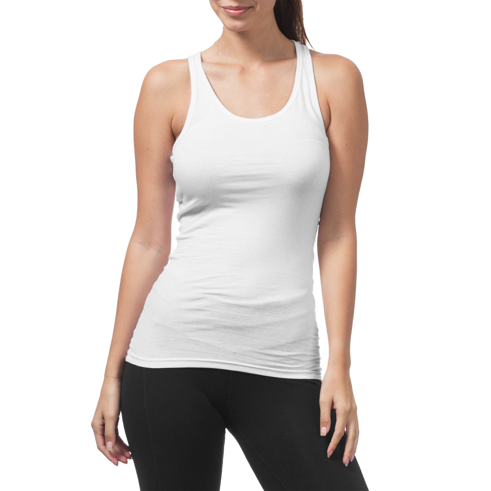 Pro Club Women's Racer Back Tank Top