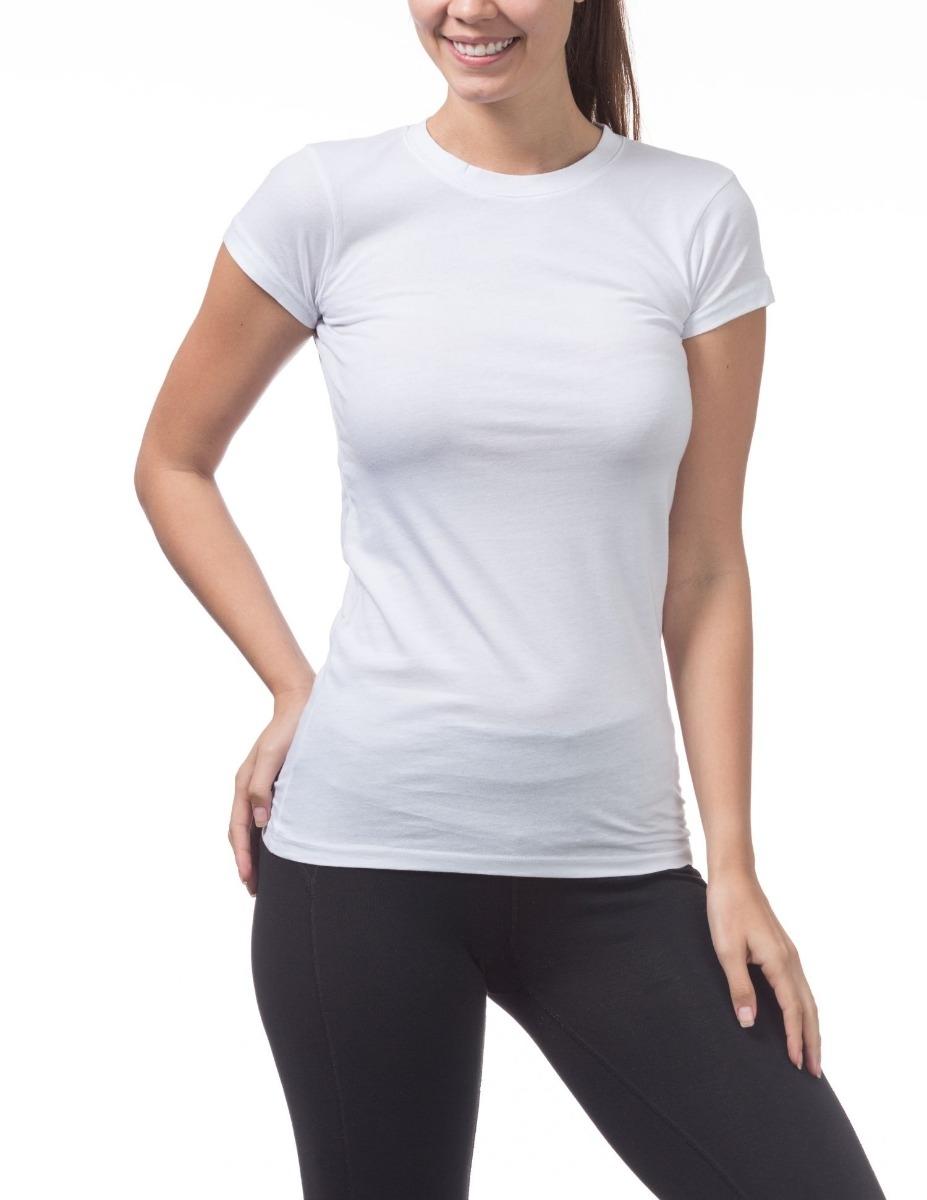 Pro Club Women's Short Sleeve Crew Neck Tee