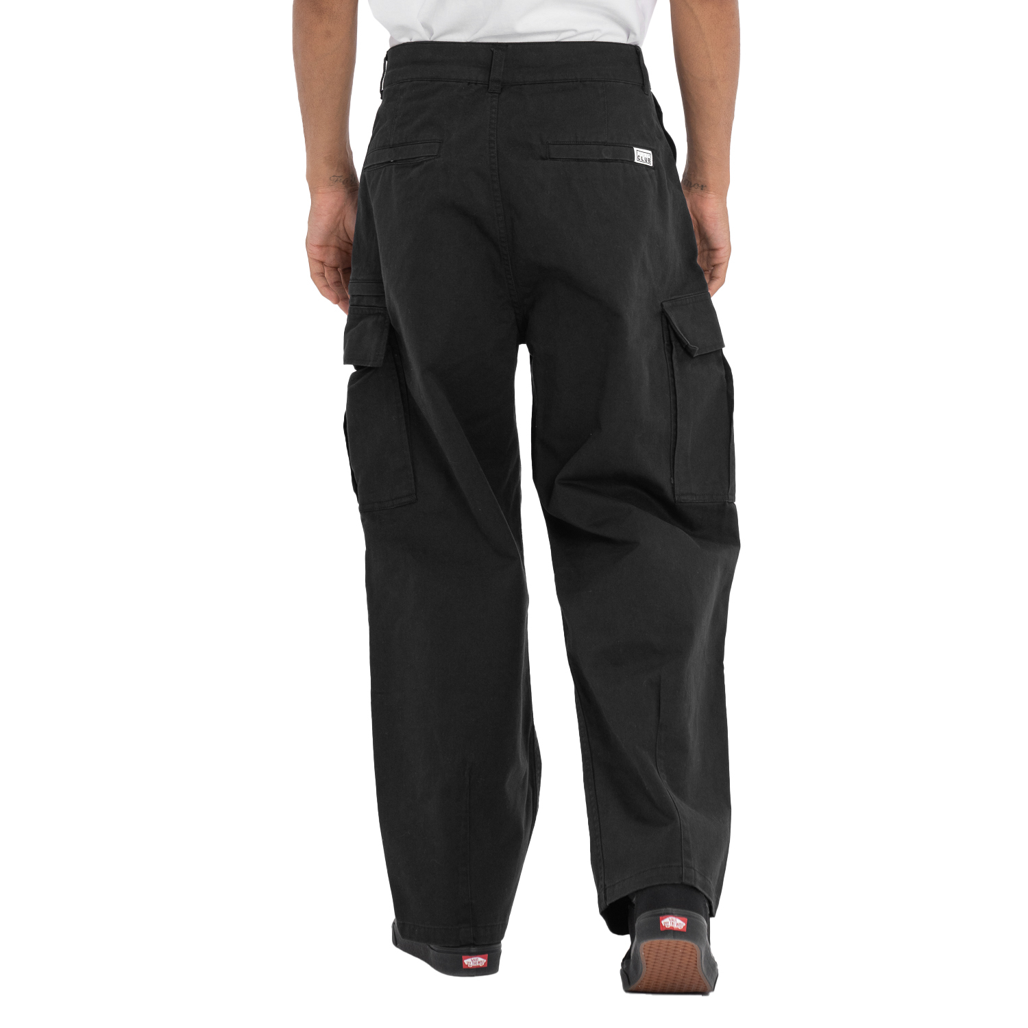 Pro Club Men's Heavyweight Twill Pleated Wide Leg Cargo Pant