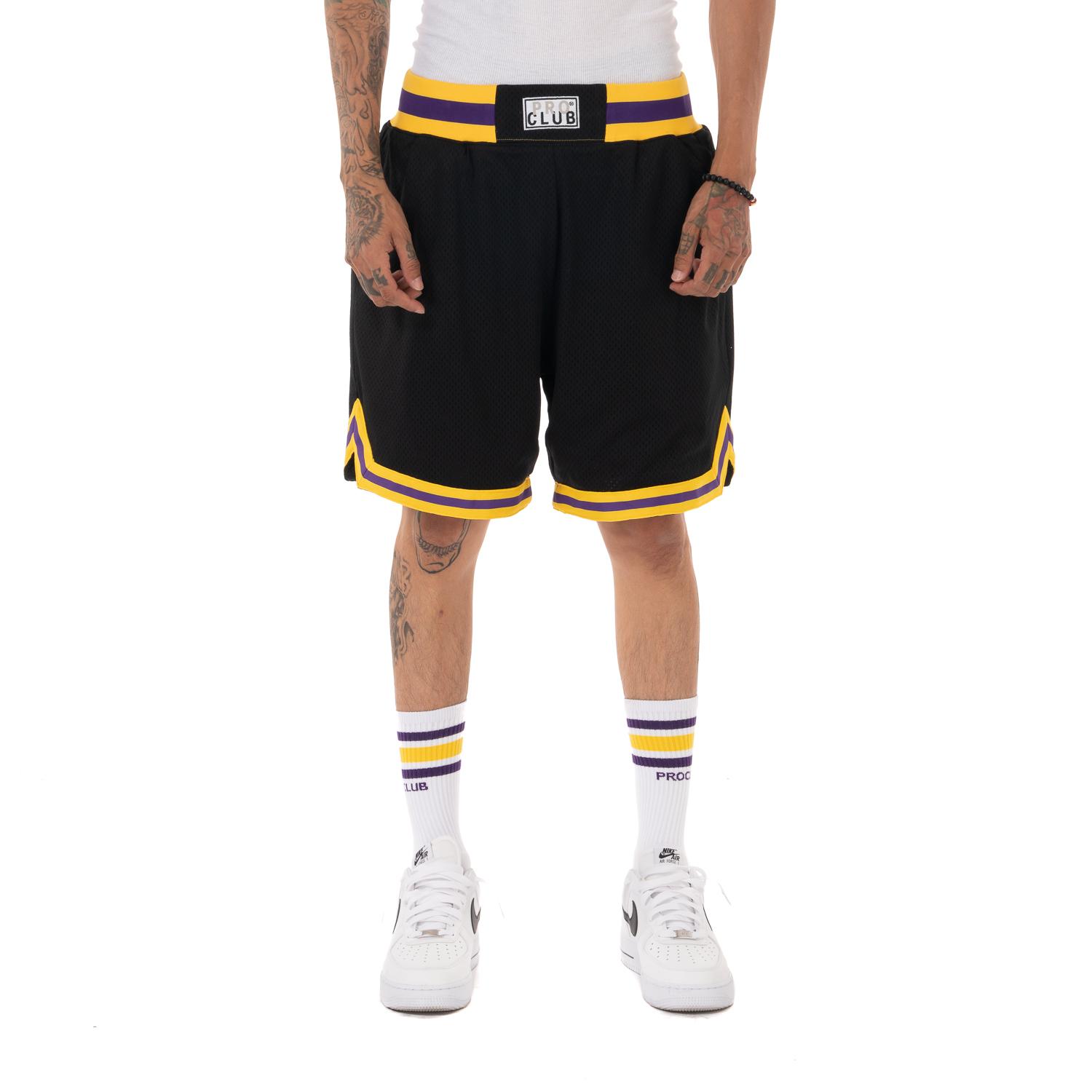 Pro Club Men's 7.5in Inseam Above Knee Fit Classic Basketball Shorts
