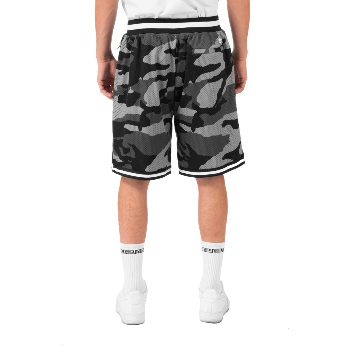 Pro Club Men's Classic Zipper Pocket Camo Basketball Short