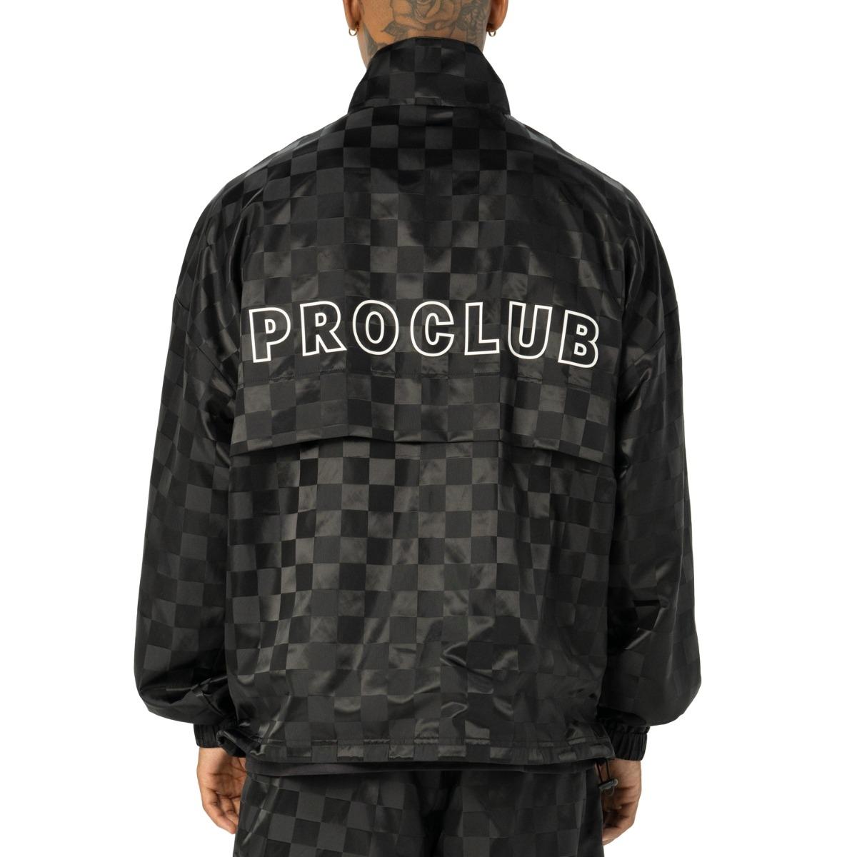 Pro Club Men's Comfort Satin Checkered Pullover