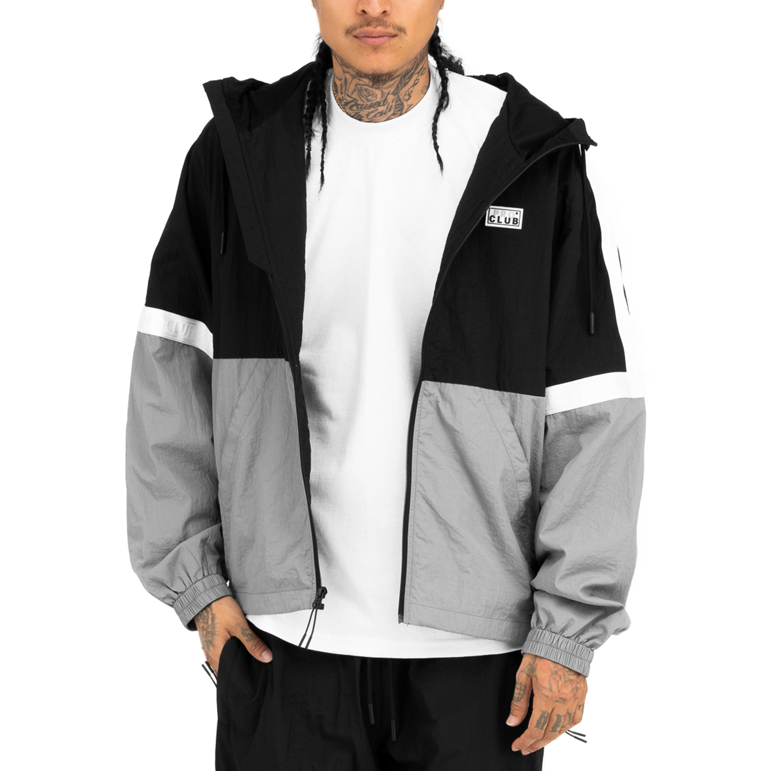 Pro Club Men's Heavyweight Symmetry Track Jacket