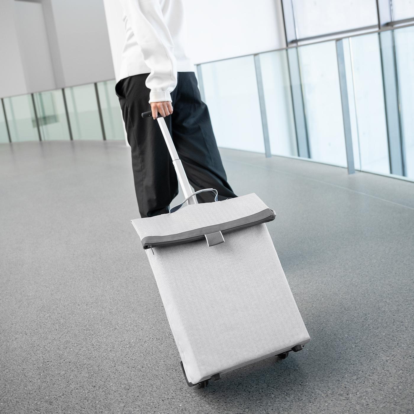 trolley M herringbone grey