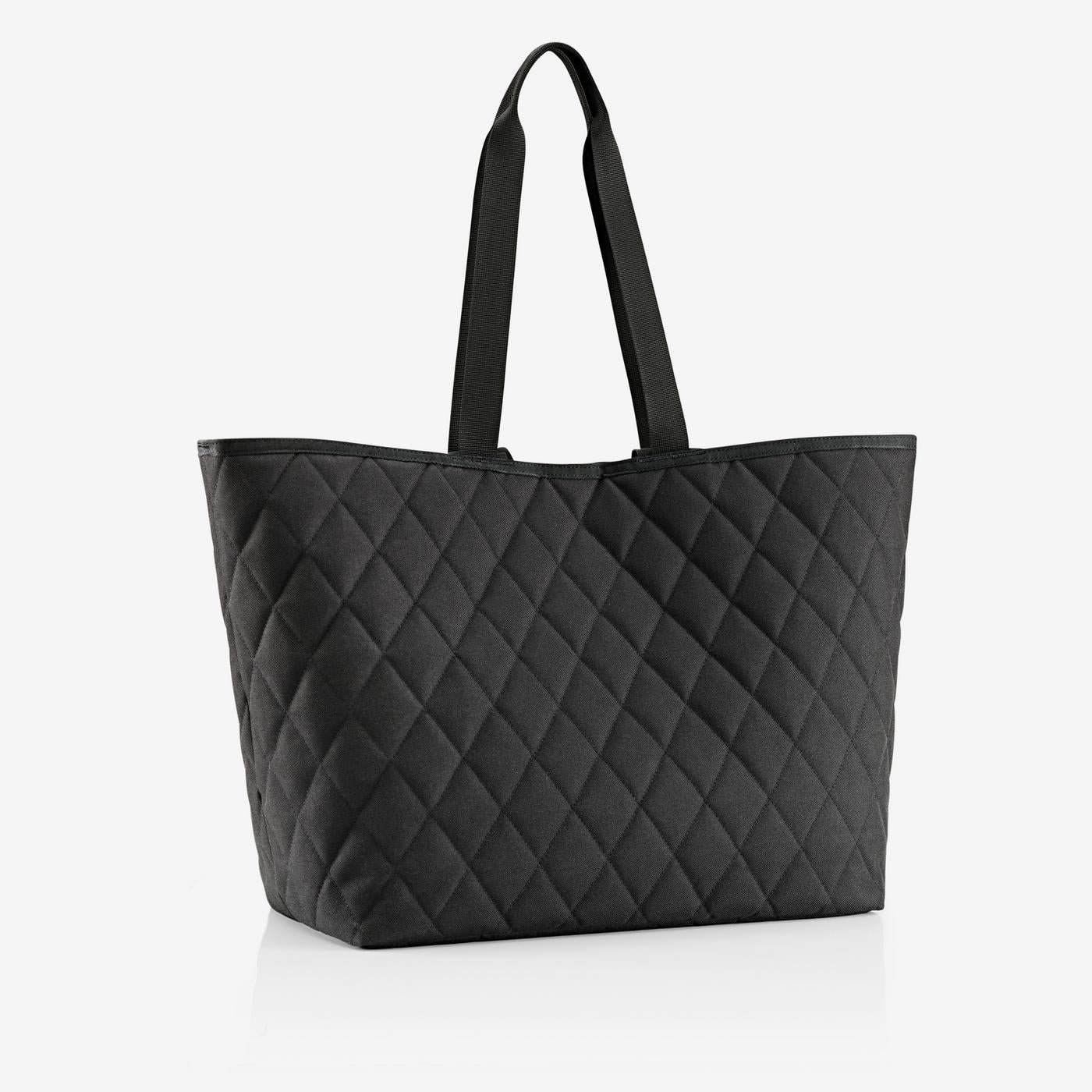 classic shopper XL rhombus black