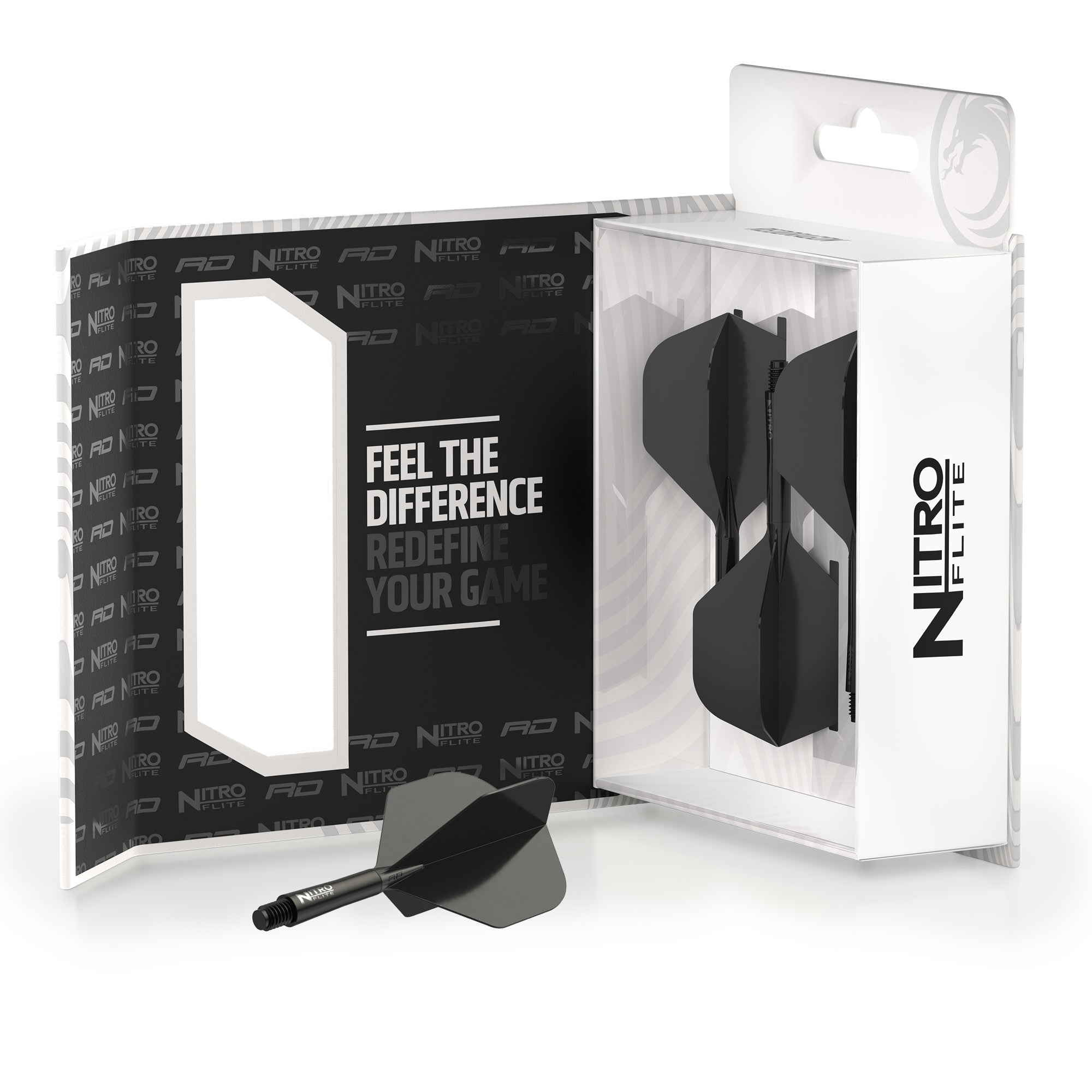 Nitro Flite - Integrated Flight and Shaft Black & Black