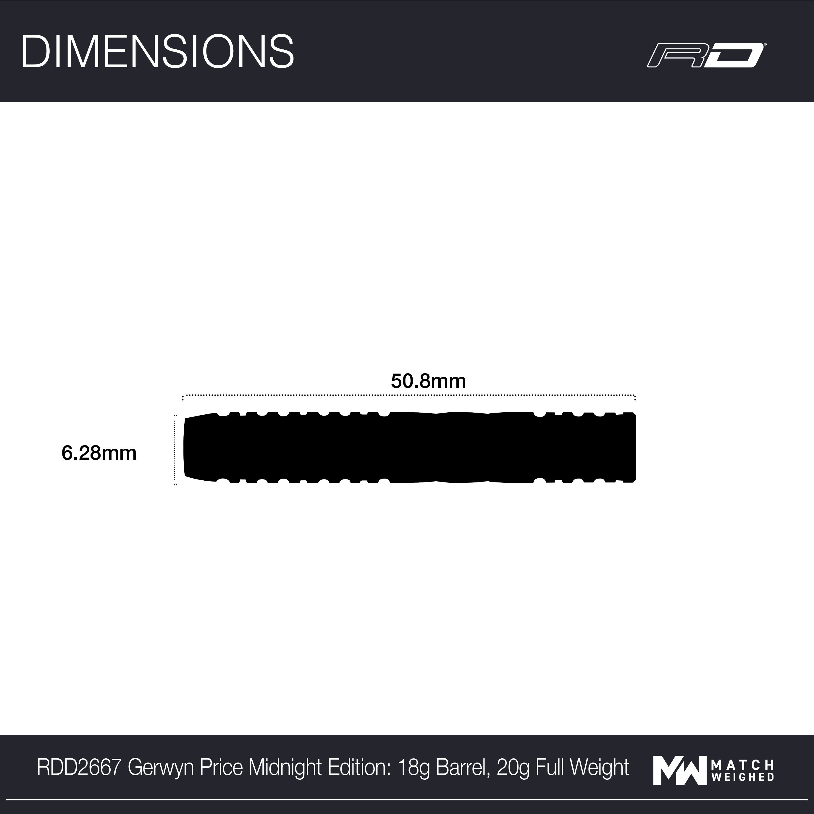 Gerwyn Price Midnight Edition Soft Tip