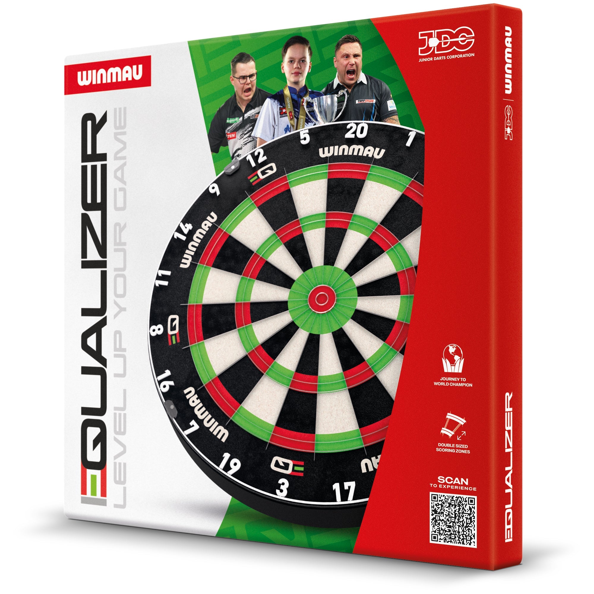 Equalizer Dartboard - Official JDC Training Dartboard