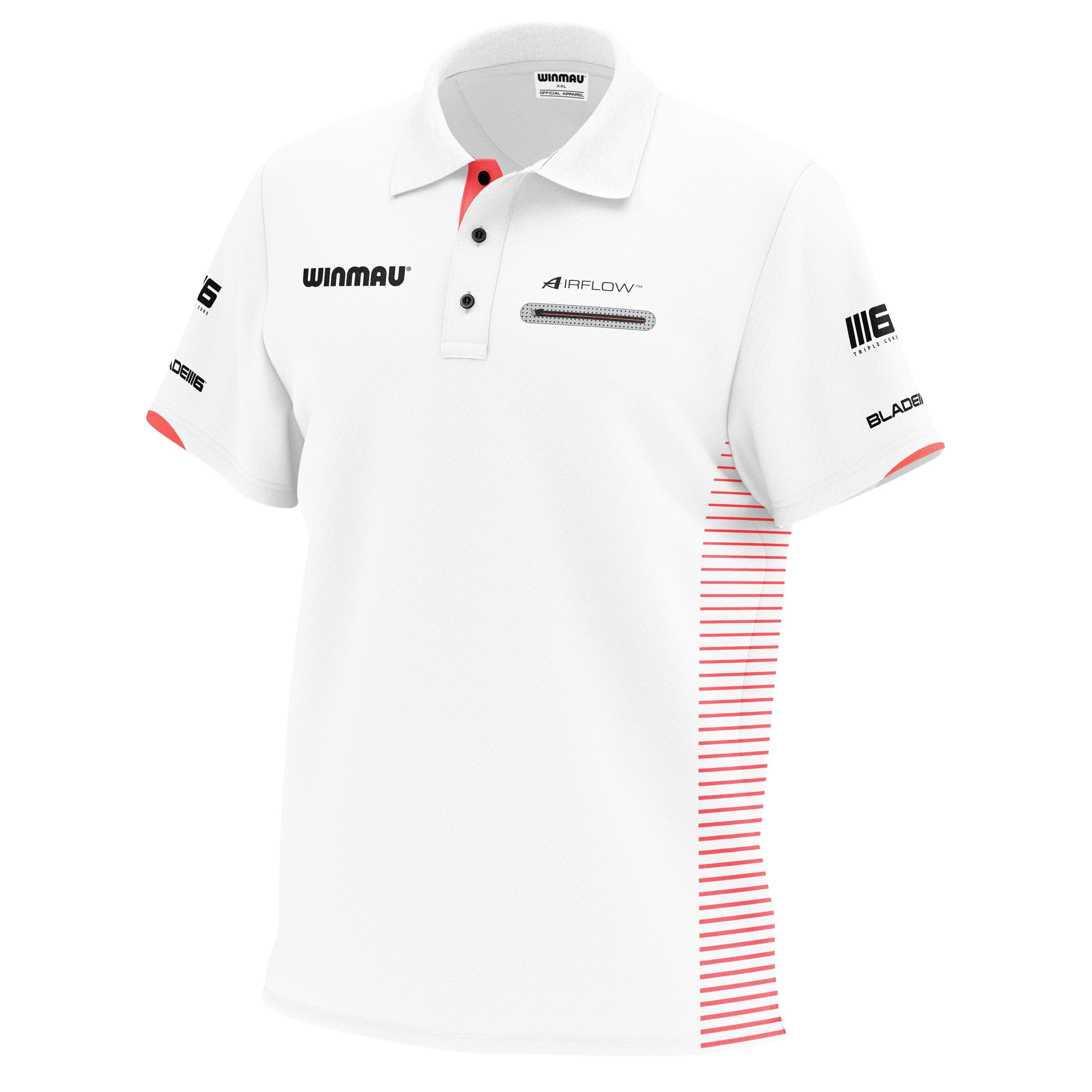 Pro-Line Tour Polo White Blade 6