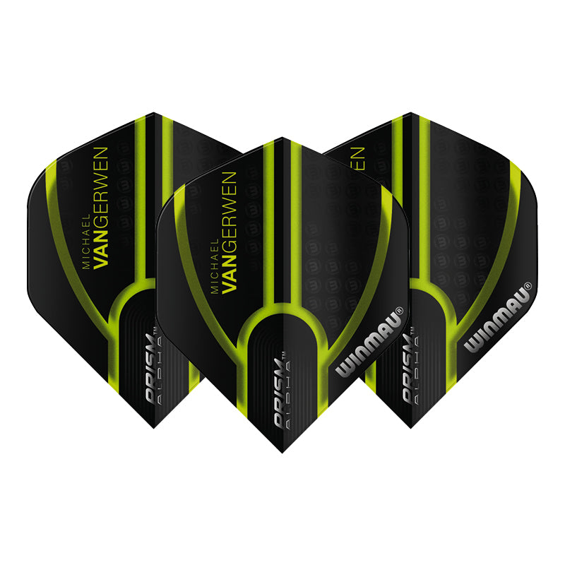 MVG Translucent Black With Green Line Prism Alpha Standard