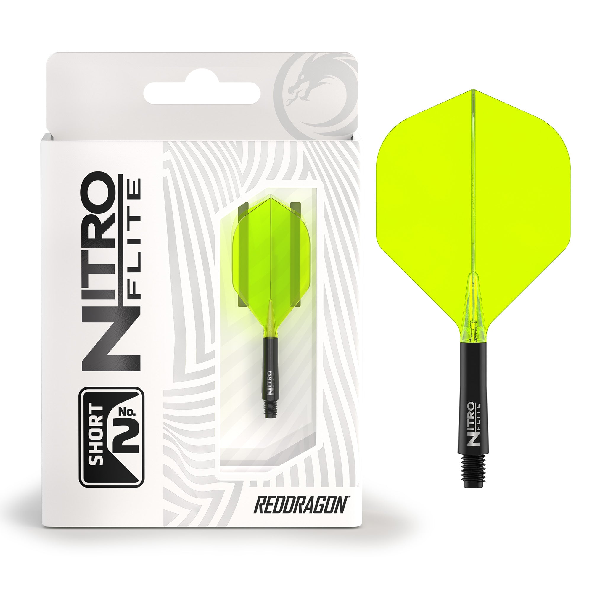 Nitro Flite - Integrated Flight and Shaft Black & Yellow
