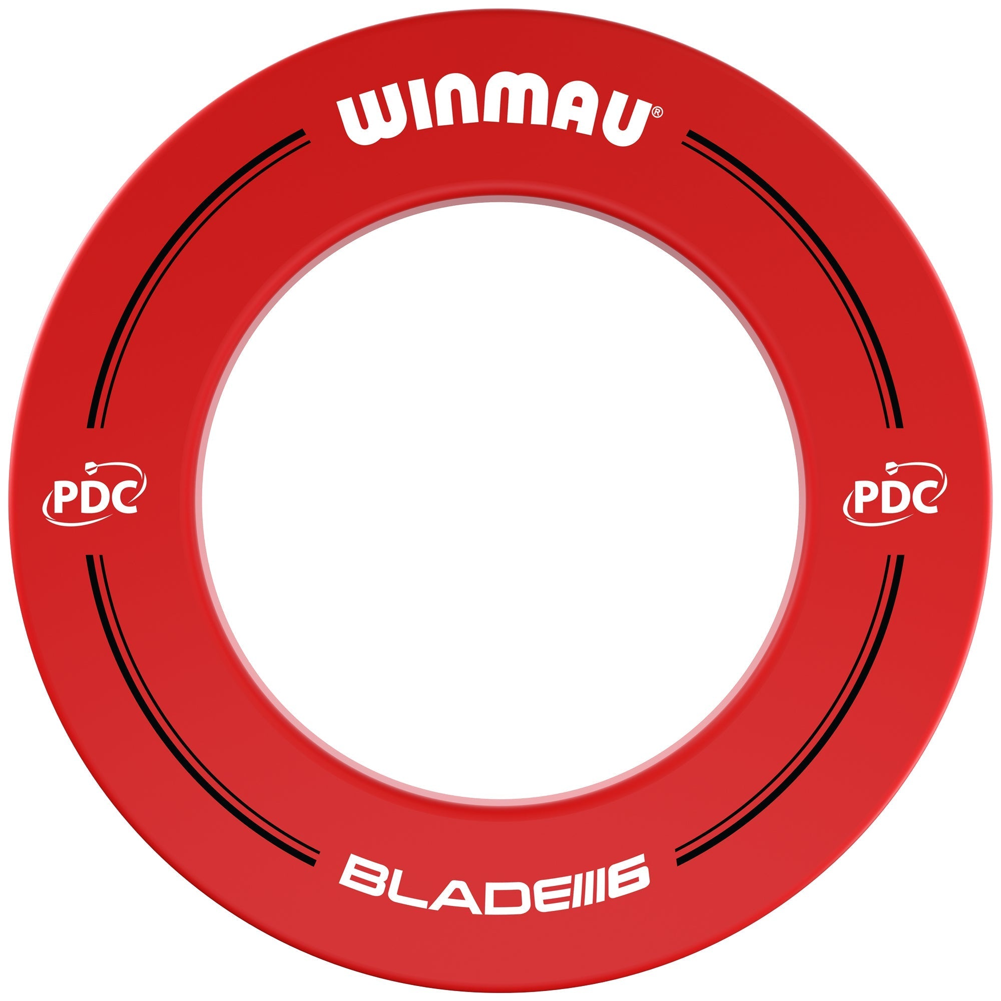PDC Red Dartboard Surround