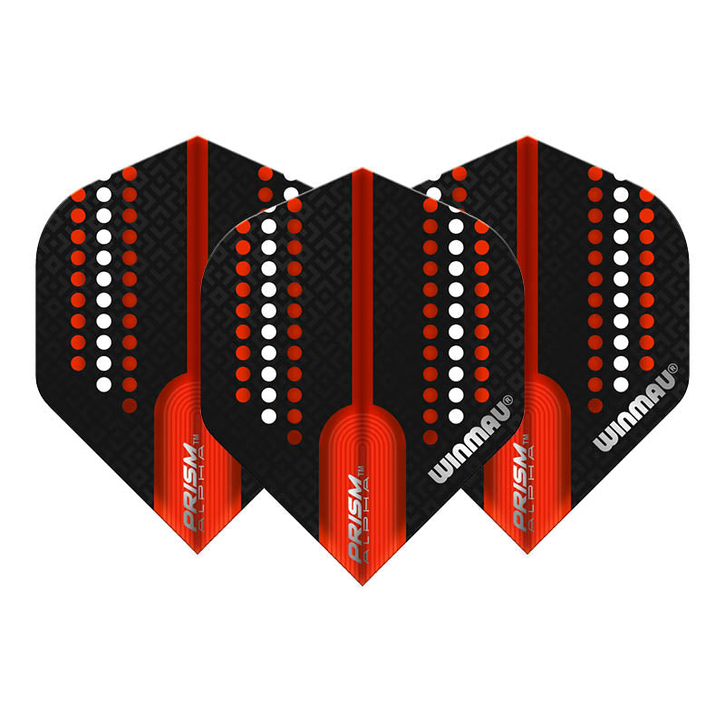 Black, White & Rocket Red Prism Alpha Standard