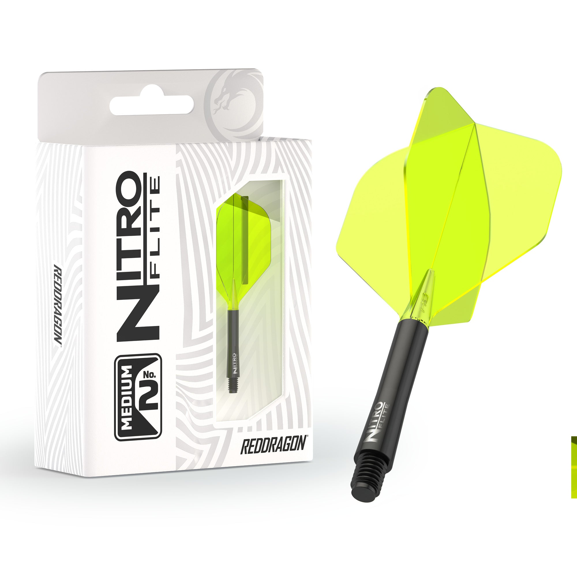 Nitro Flite - Integrated Flight and Shaft Black & Yellow
