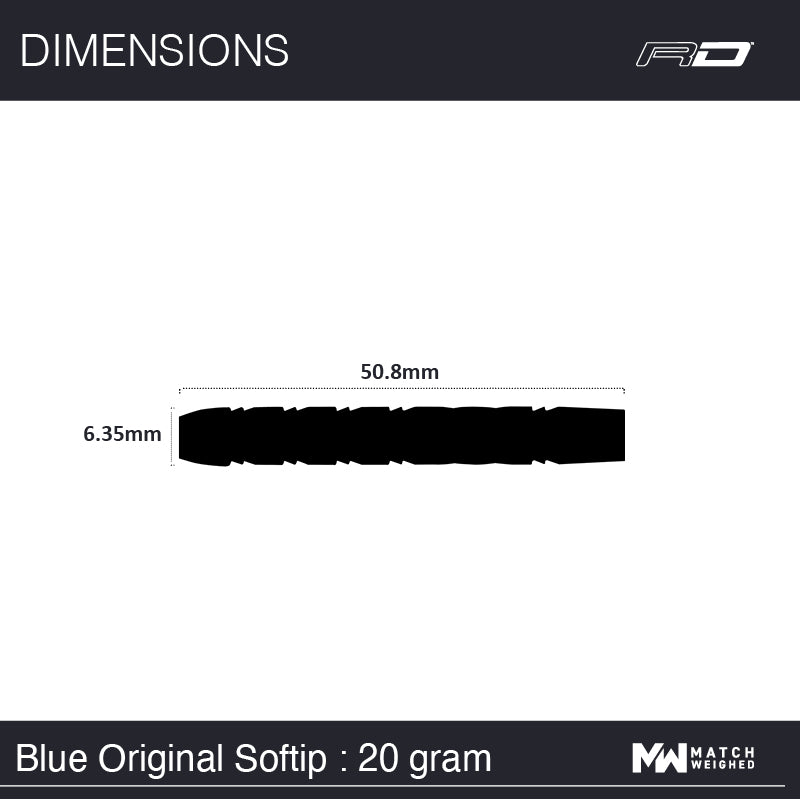 Gerwyn Price Blue Originals Soft Tip