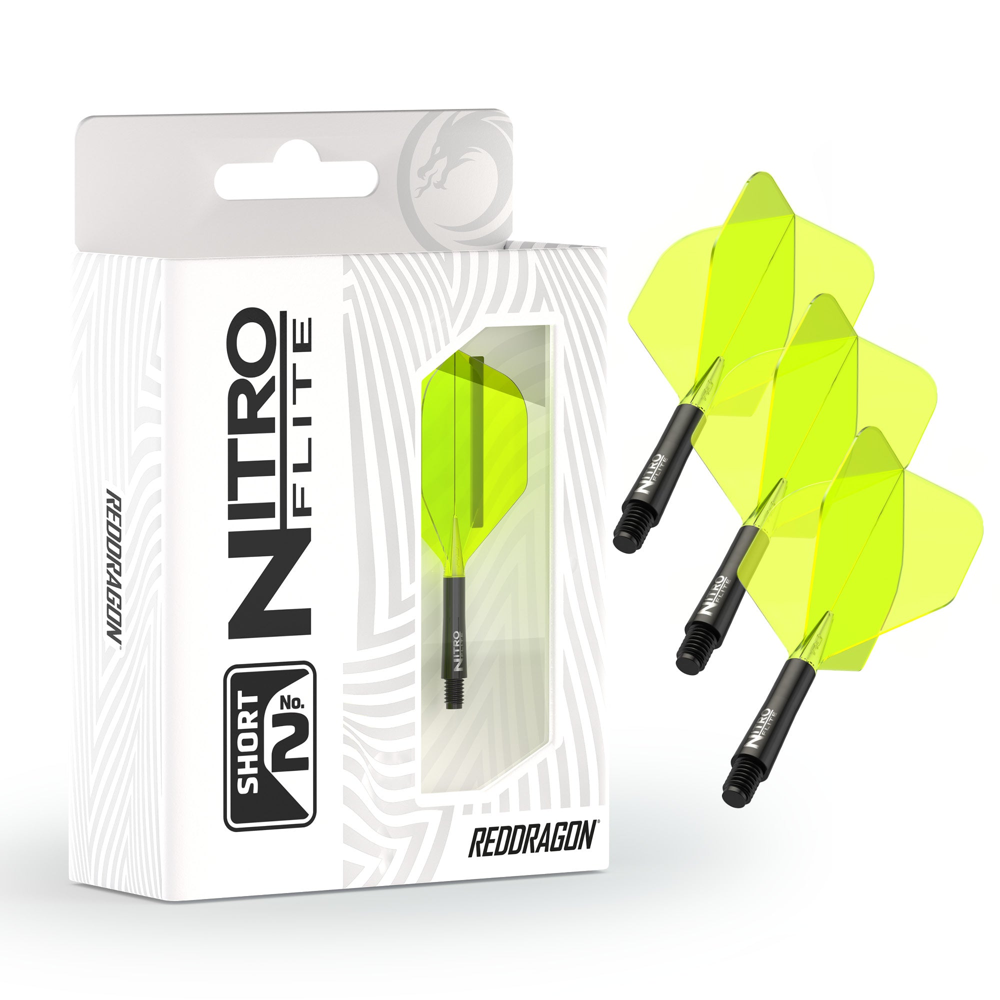 Nitro Flite - Integrated Flight and Shaft Black & Yellow