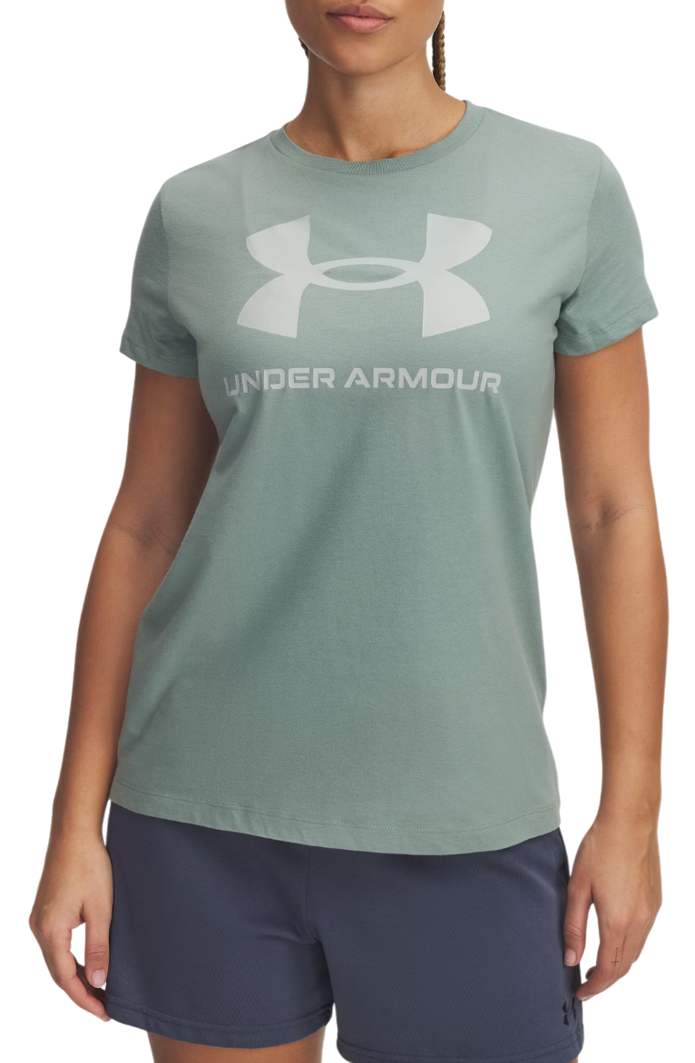 T-shirt Under Armour UA W SPORTSTYLE LOGO SS-BLU