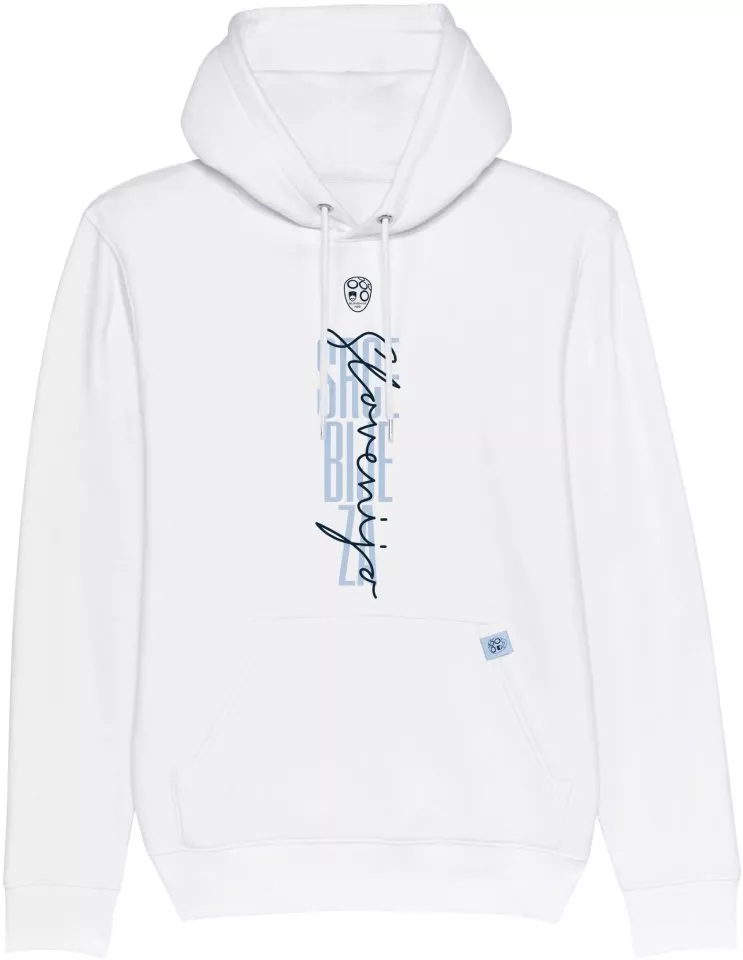 Hooded sweatshirt Nike NZSx11TS Slove SRCE BIJE UNISEX white hoody