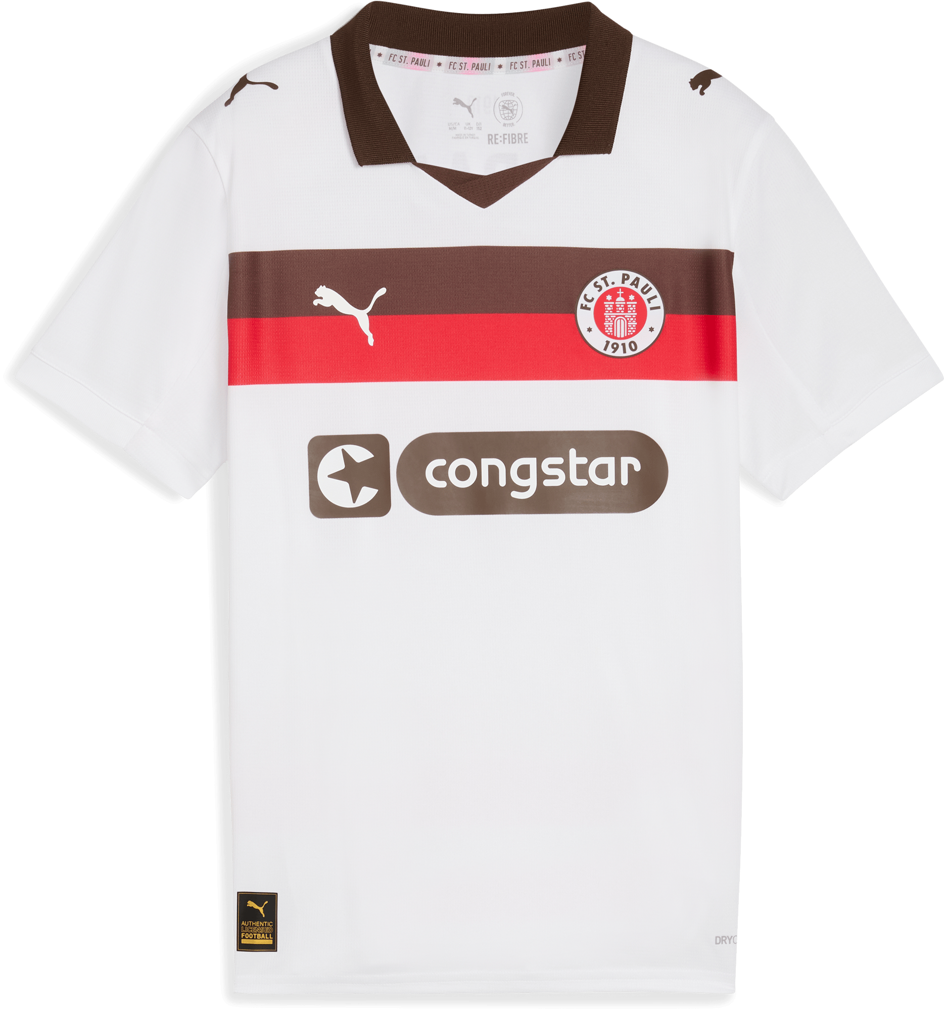 Puma FC St. Pauli Home Jersey 2025/26 Jr