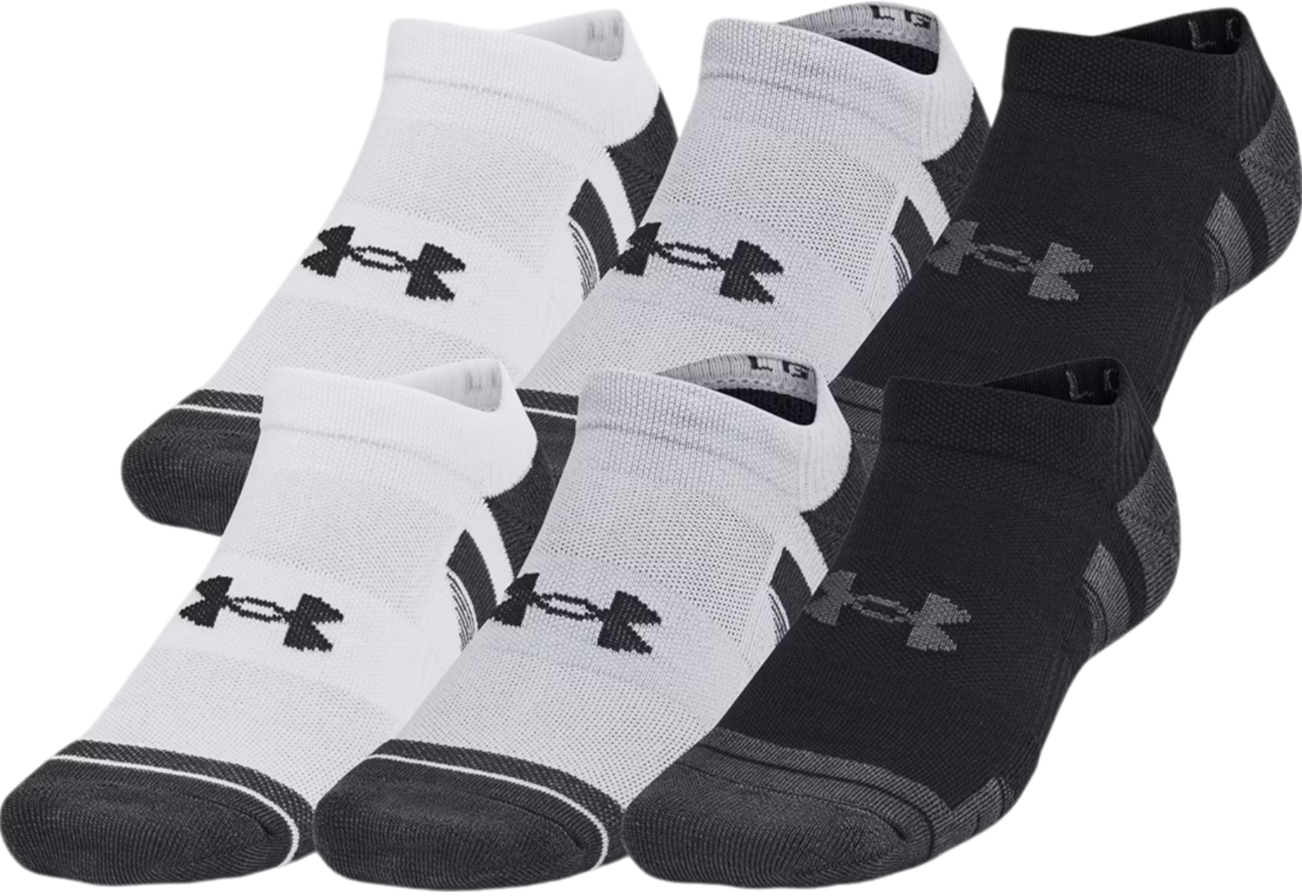 Under Armour Performance Tech 6-Pack No Show Socks