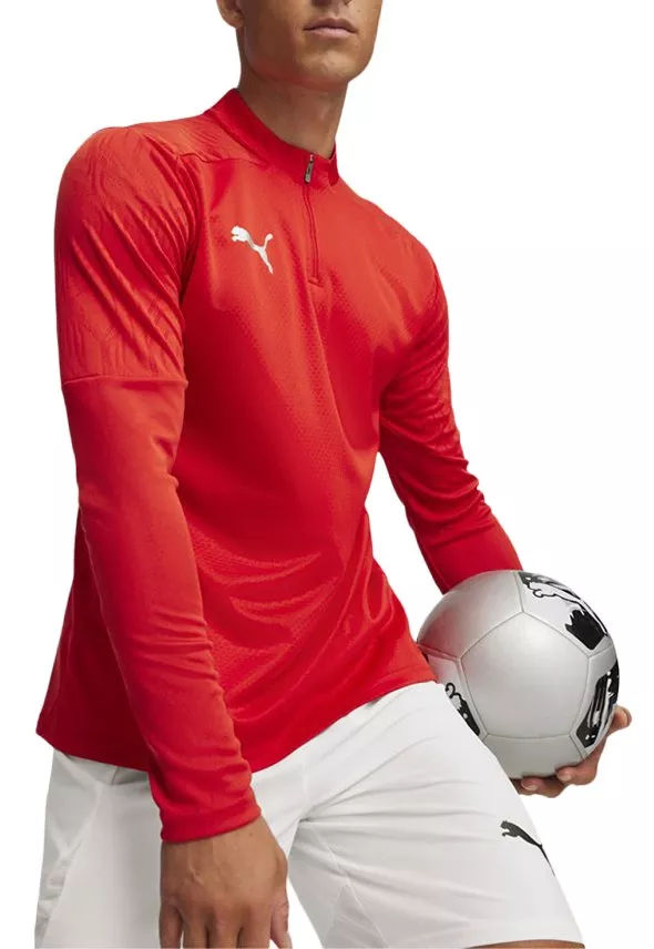 Long-sleeve T-shirt Puma teamFINAL Training 1/4 Zip Top