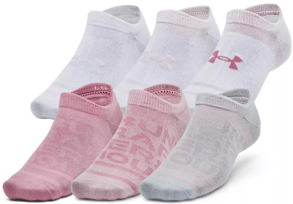 Under Armour Essential 6-Pack No-Show Socks