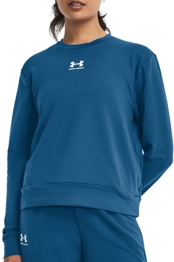 Sweatshirt Under Armour Rival Terry Crew-BLU