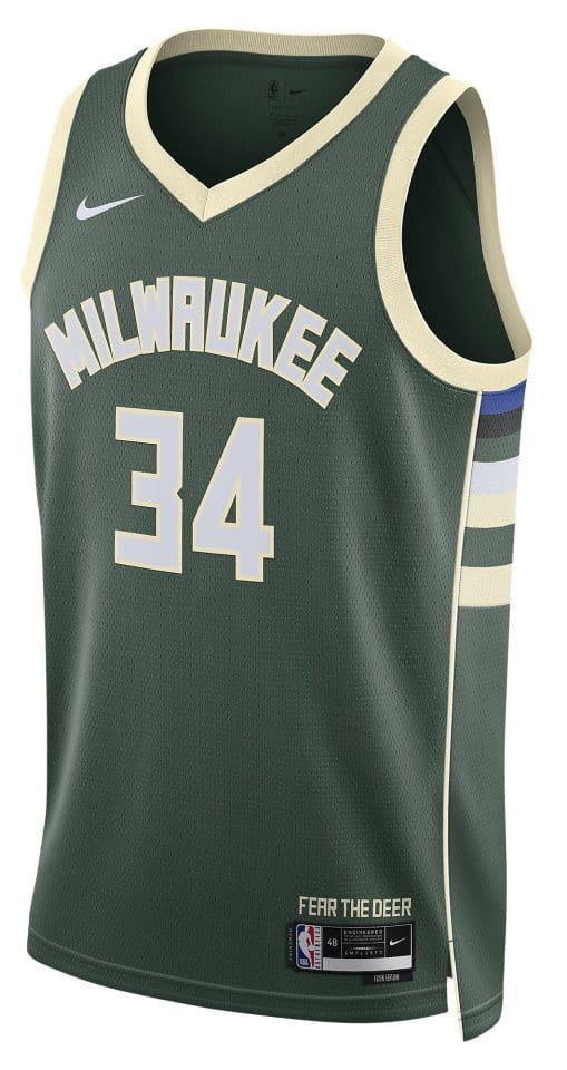 Nike Milwaukee Bucks Icon Edition 2022/23 Dri-FIT NBA Swingman Jersey