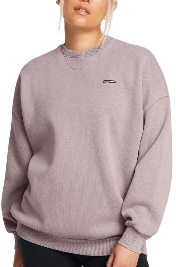 Sweatshirt Under Armour UA Icon HWT Flc OS Crew-GRY