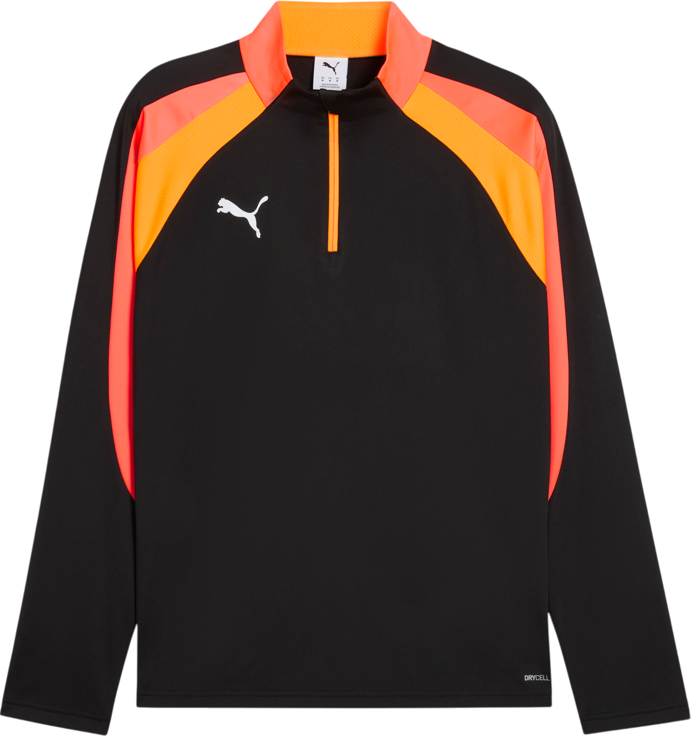 Long-sleeve T-shirt Puma IndividualLIGA 1/4 Zip Top