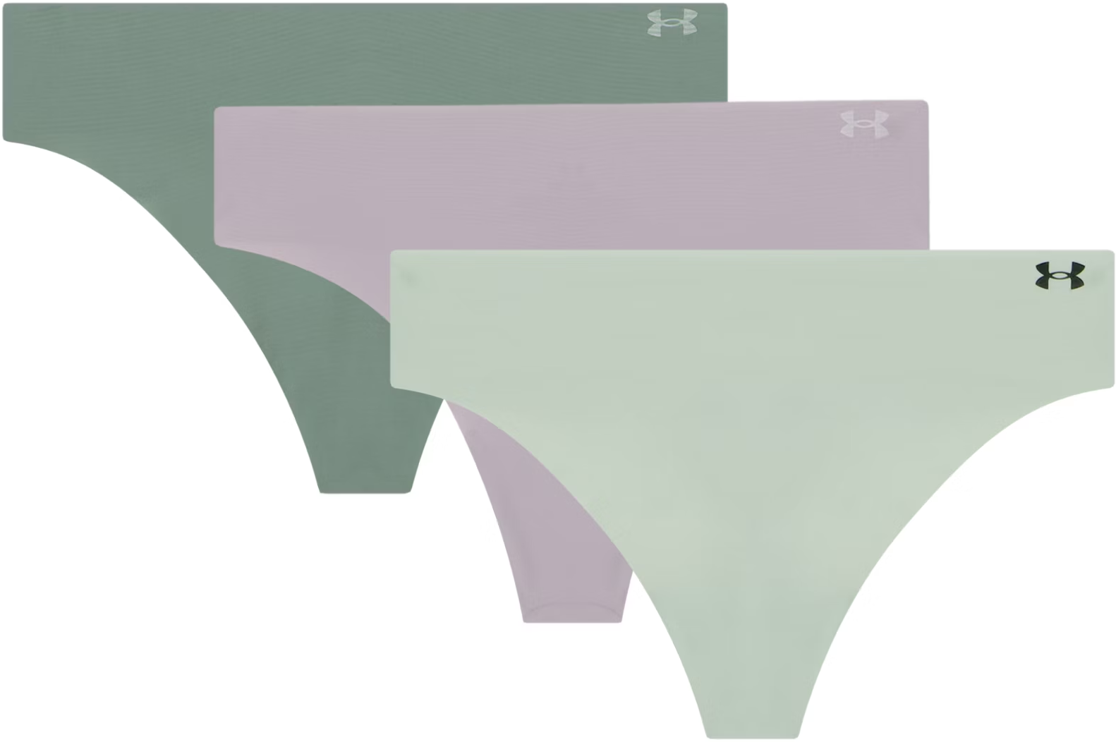 Panties Under Armour Pure Stretch 3-Pack No Show Thong