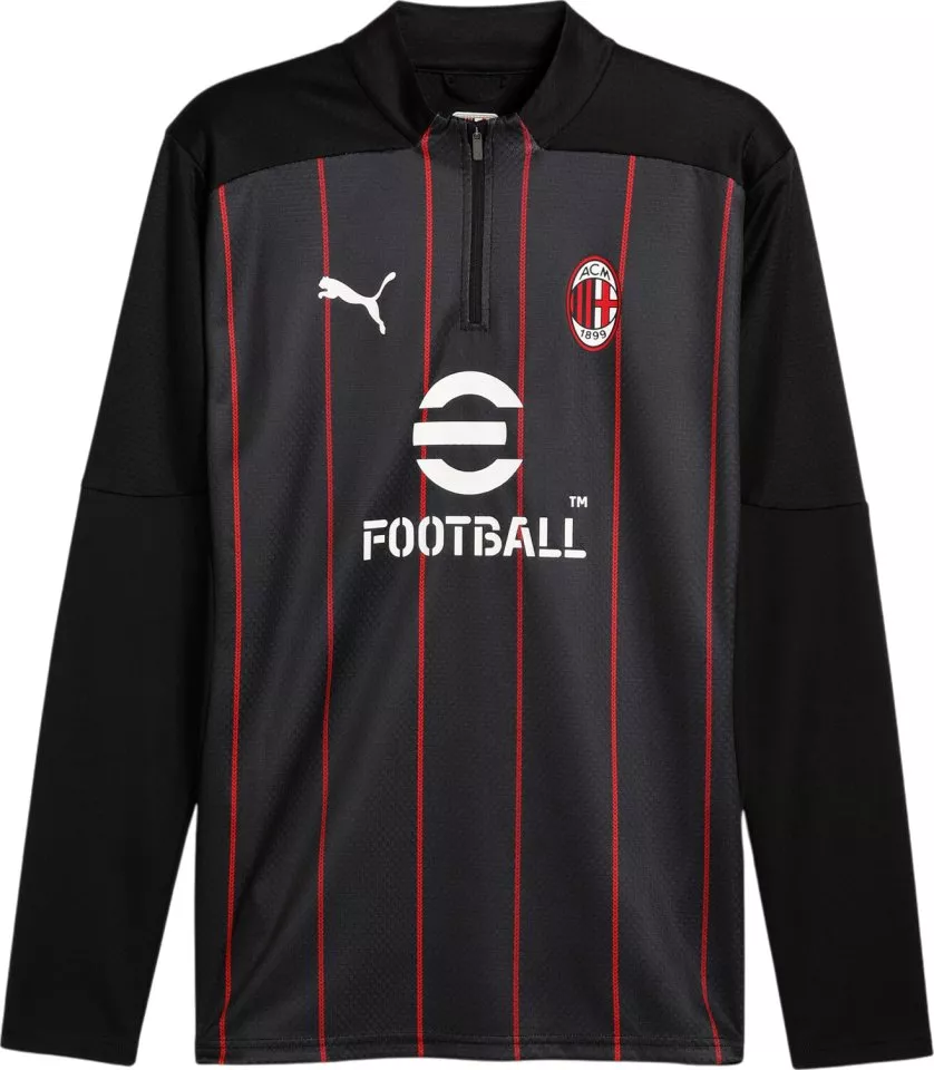 Long-sleeve T-shirt Puma AC Milan Pre-match 1/4 Zip Top Men 2024/25