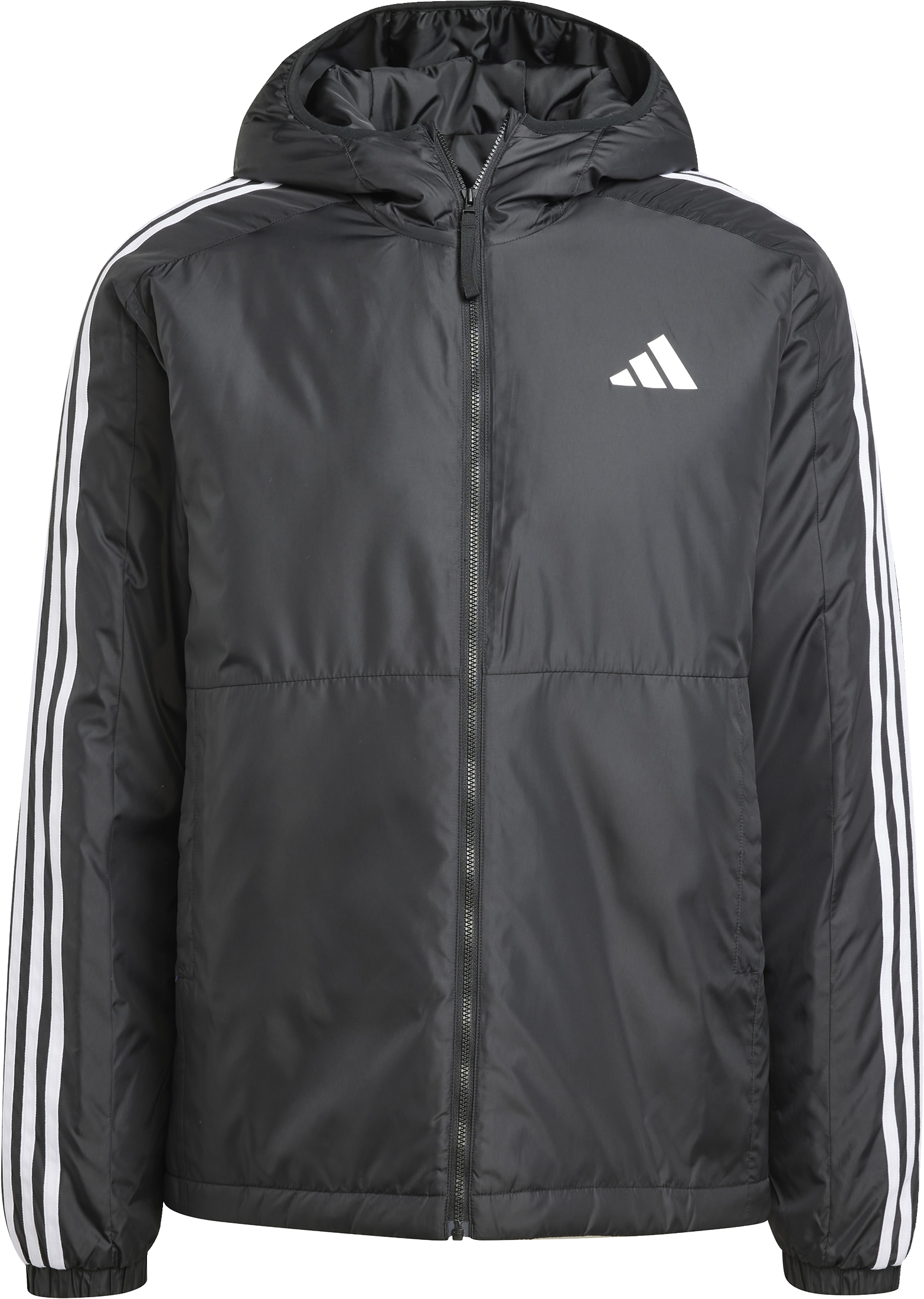 adidas Essentials 3-Stripes Hooded Jacket