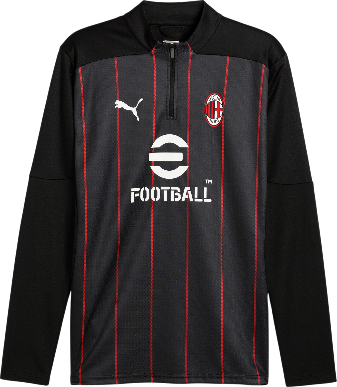 Long-sleeve T-shirt Puma AC Milan Pre-match 1/4 Zip Top Men 2024/25