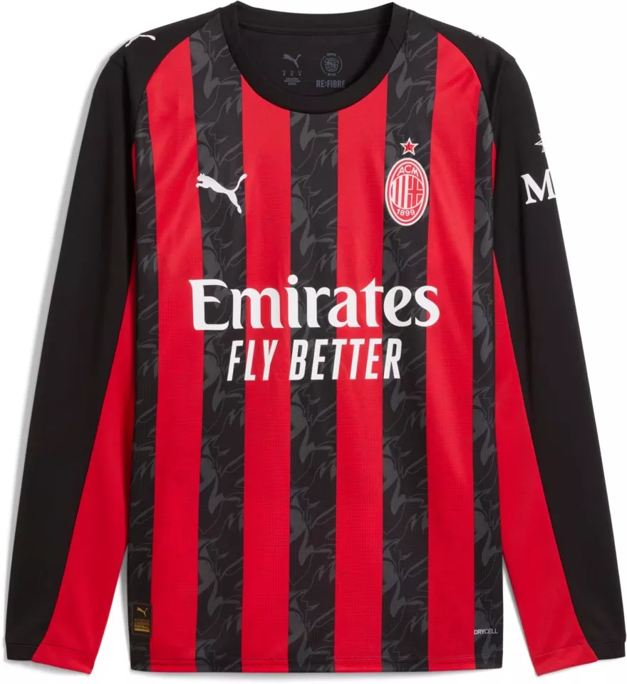 Long-sleeve Puma ACM Home Jersey Replica LS 2025/26