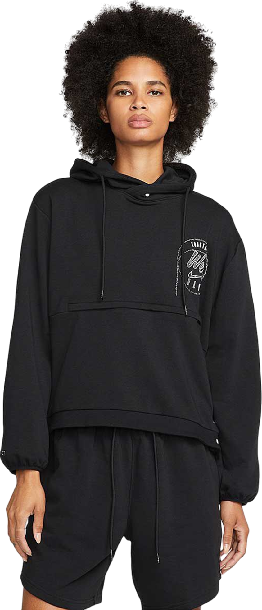 Hooded sweatshirt Nike Dri-FIT Wmns Basketball