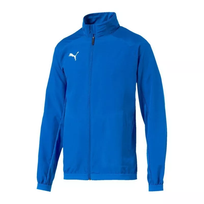 Puma LIGA Sideline Jacket Electric Blue Lemon