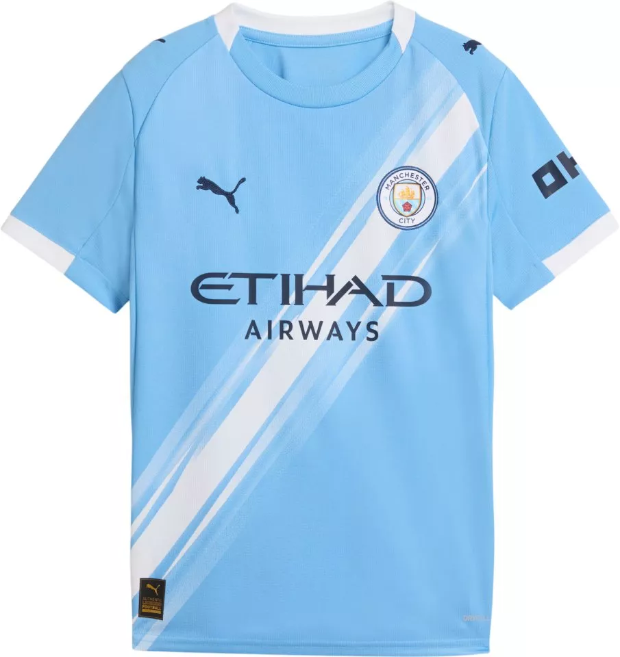 Puma MCFC Home Jersey Replica Jr 2025/26