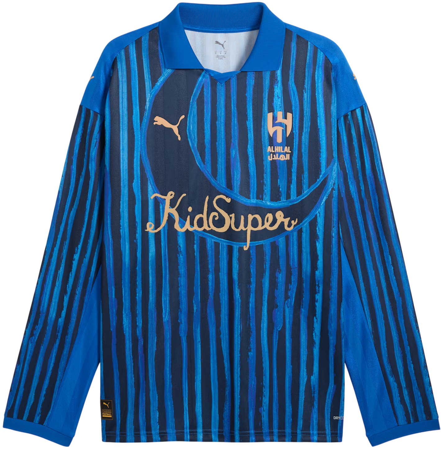 Long-sleeve T-shirt Puma Al Hilal KIDSUPER Retro Sweatshirt