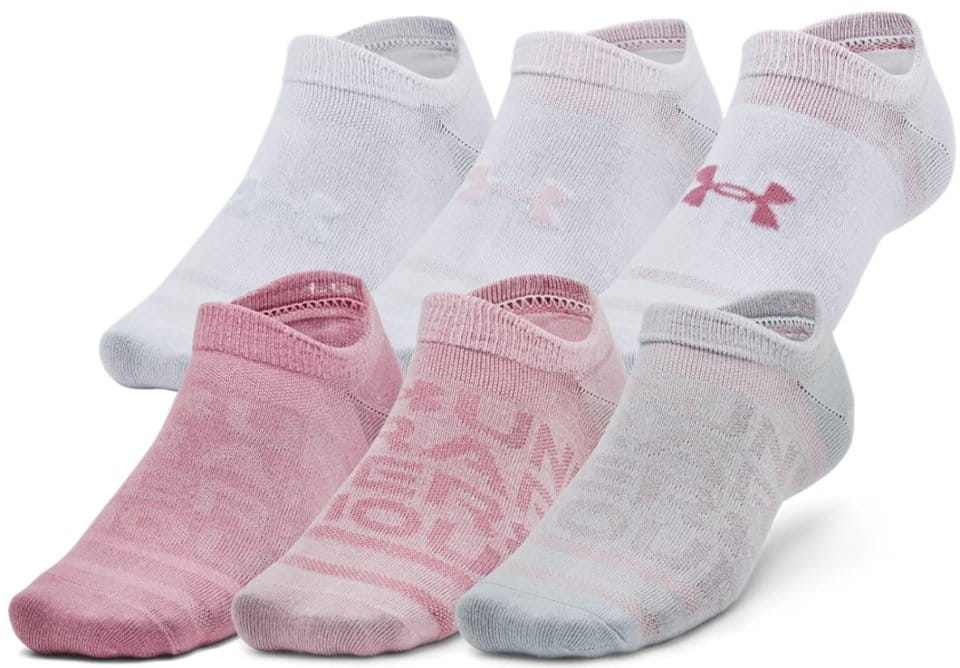 Under Armour Essential 6-Pack No-Show Socks