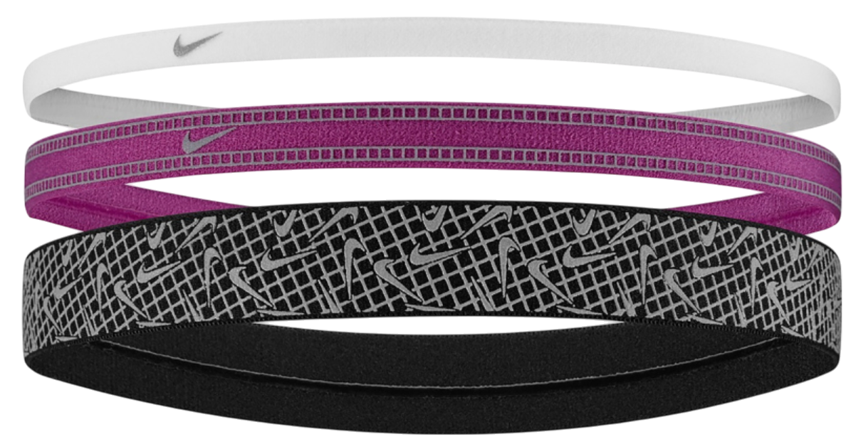 Headband Nike ELASTIC HEADBANDS 2.0 3 PK