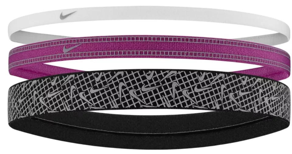 Headband Nike ELASTIC HEADBANDS 2.0 3 PK